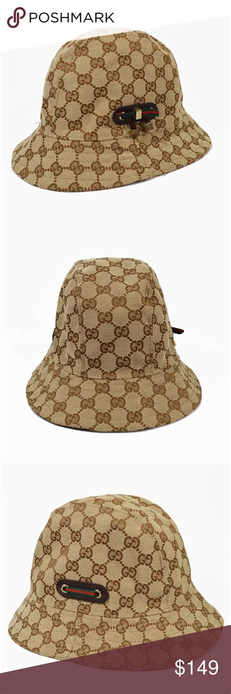 gucci inspired hat|authentic gucci bucket hat.